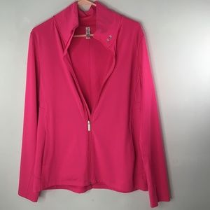 Women’s Pink Under Armour Full Zip Jacket